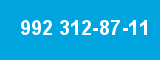 992 312-87-11